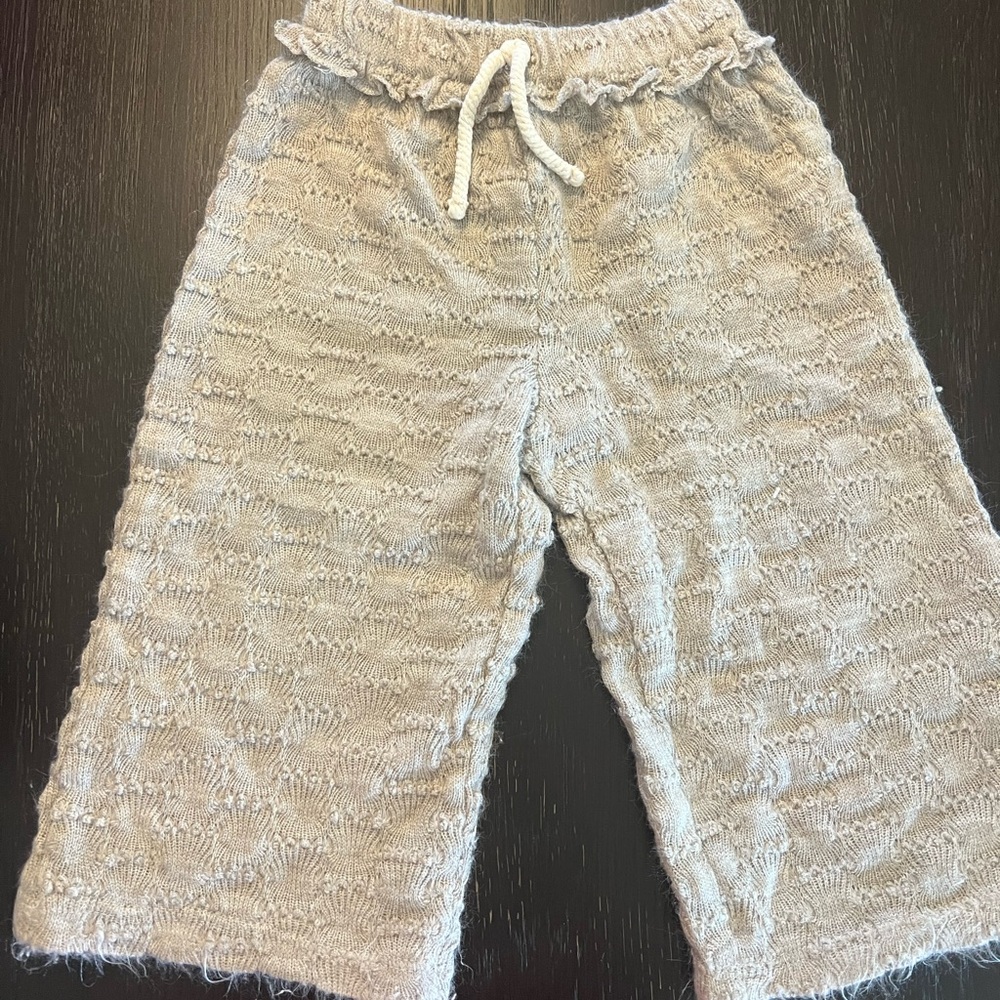 Zara Light Gray Knit Sweater